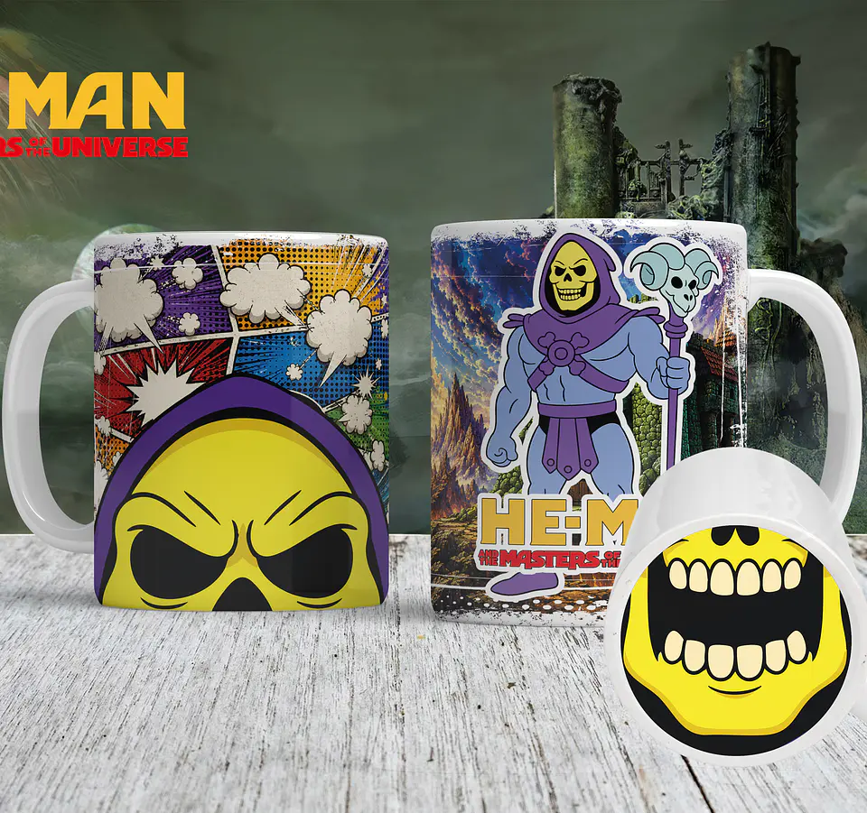 Canecas Nostalgia He-Man & Masters of the Universe 5