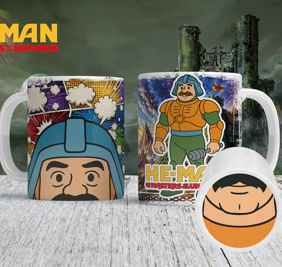 Canecas Nostalgia He-Man & Masters of the Universe 7