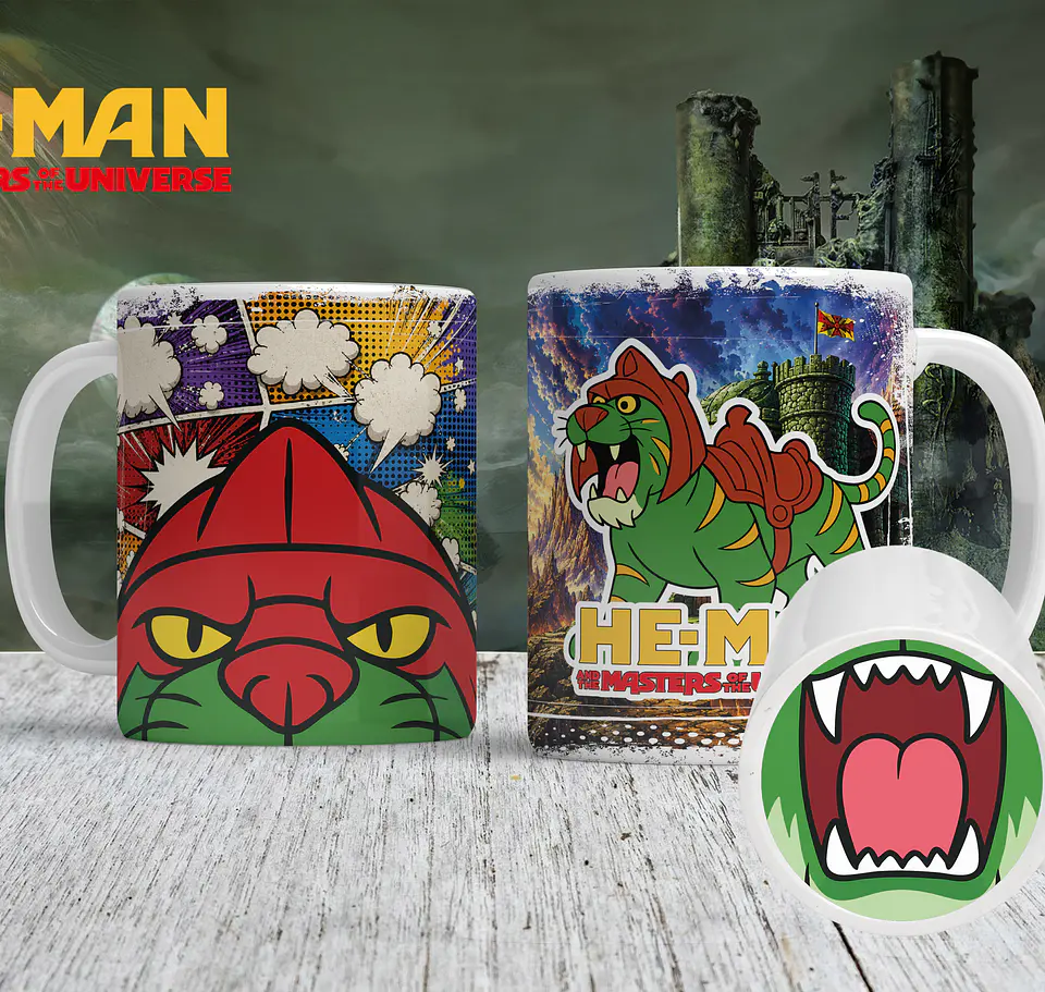 Canecas Nostalgia He-Man & Masters of the Universe 8