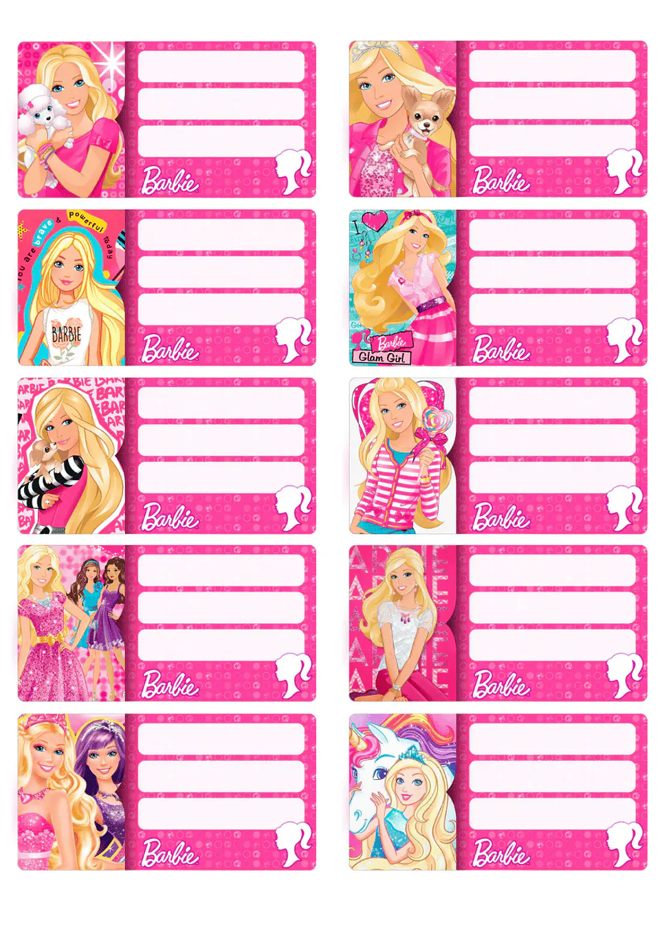 Etiquetas Escolares Personalizadas 15