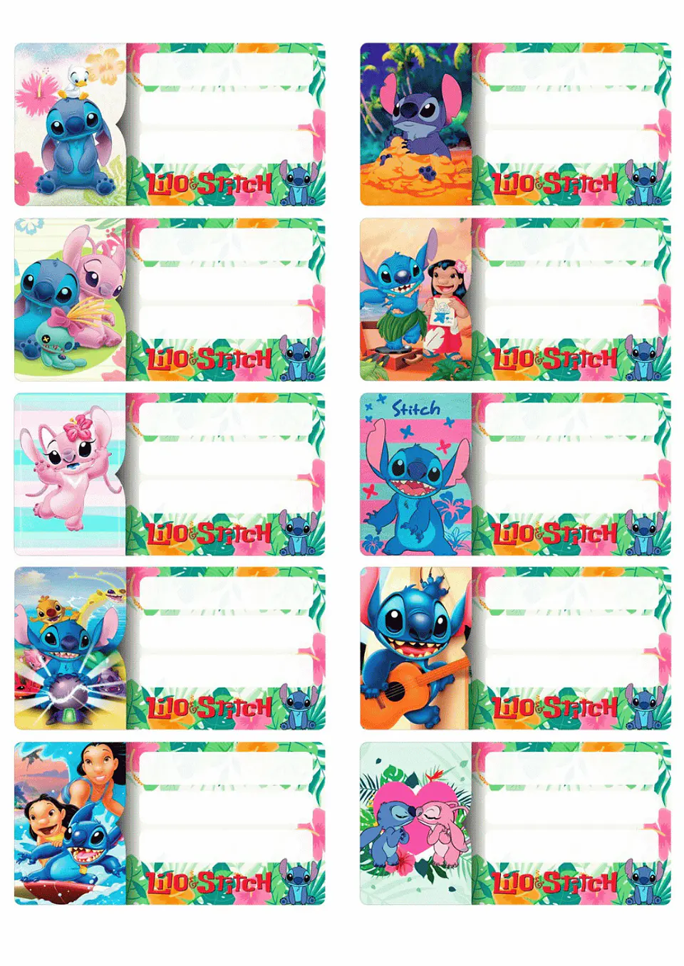 Etiquetas Escolares Personalizadas 23