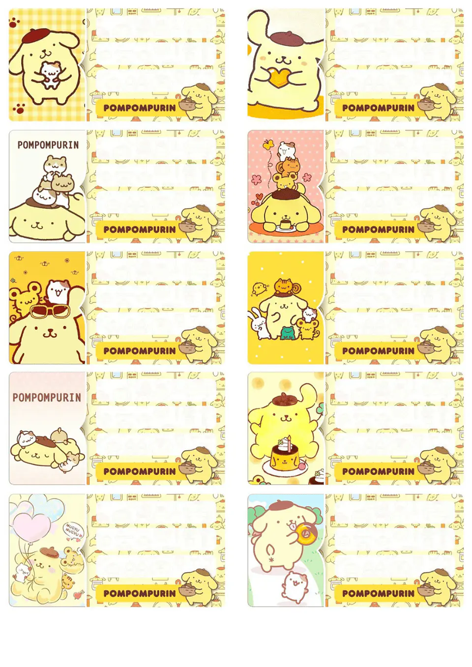 Etiquetas Escolares Personalizadas 24