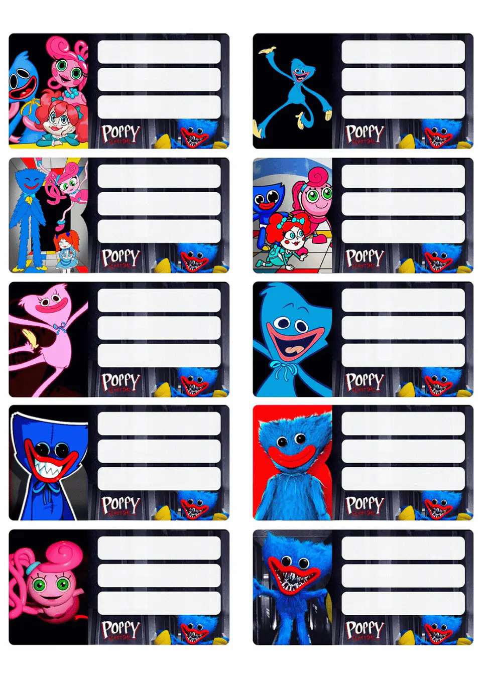 Etiquetas Escolares Personalizadas 38