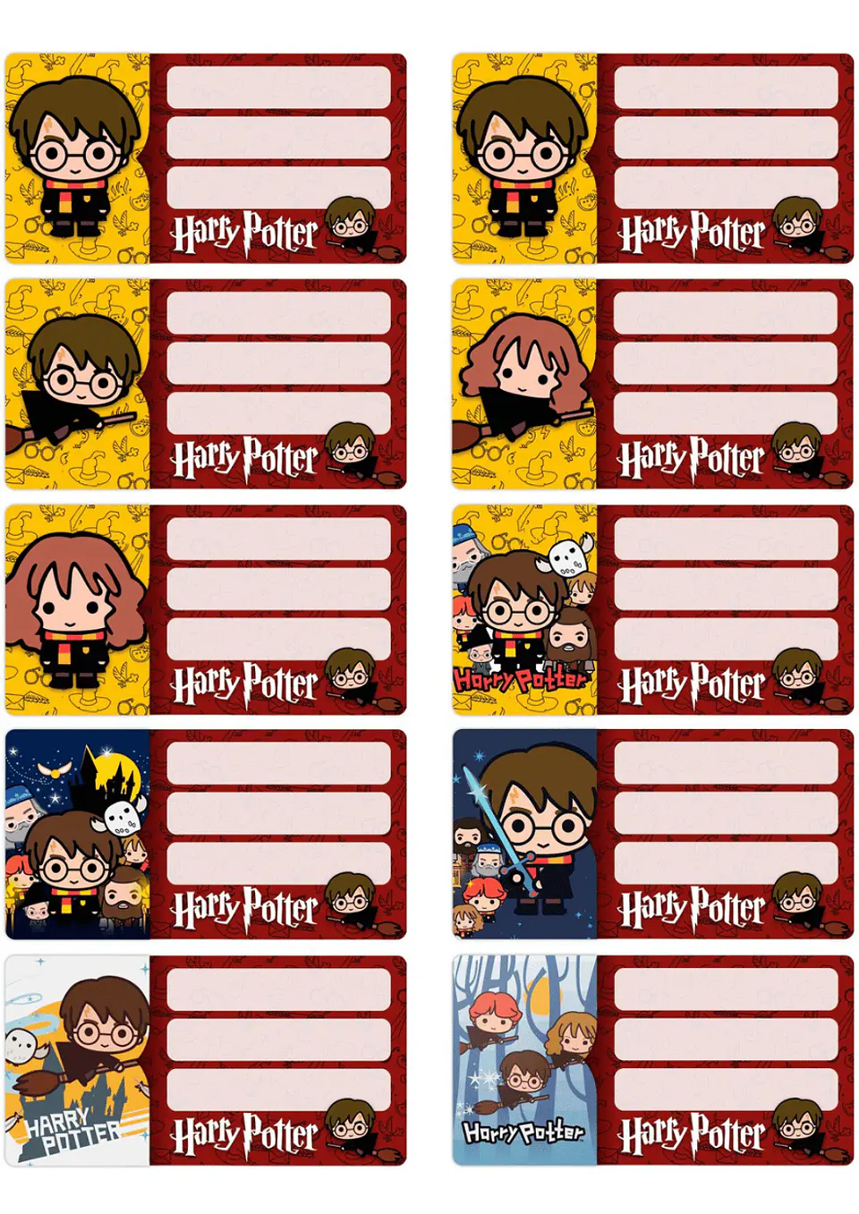 Etiquetas Escolares Personalizadas 42