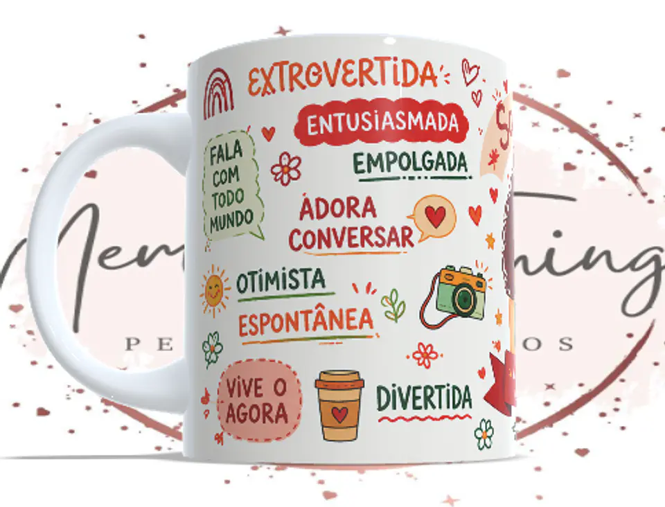 Caneca Personalizada Temperamento Sanguíneo – A Alegria da Casa 3