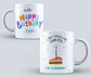 Tazas de Cumpleaños Personalizadas – Colección Frases Divertidas, Amor y Celebración - Thumbnail 4