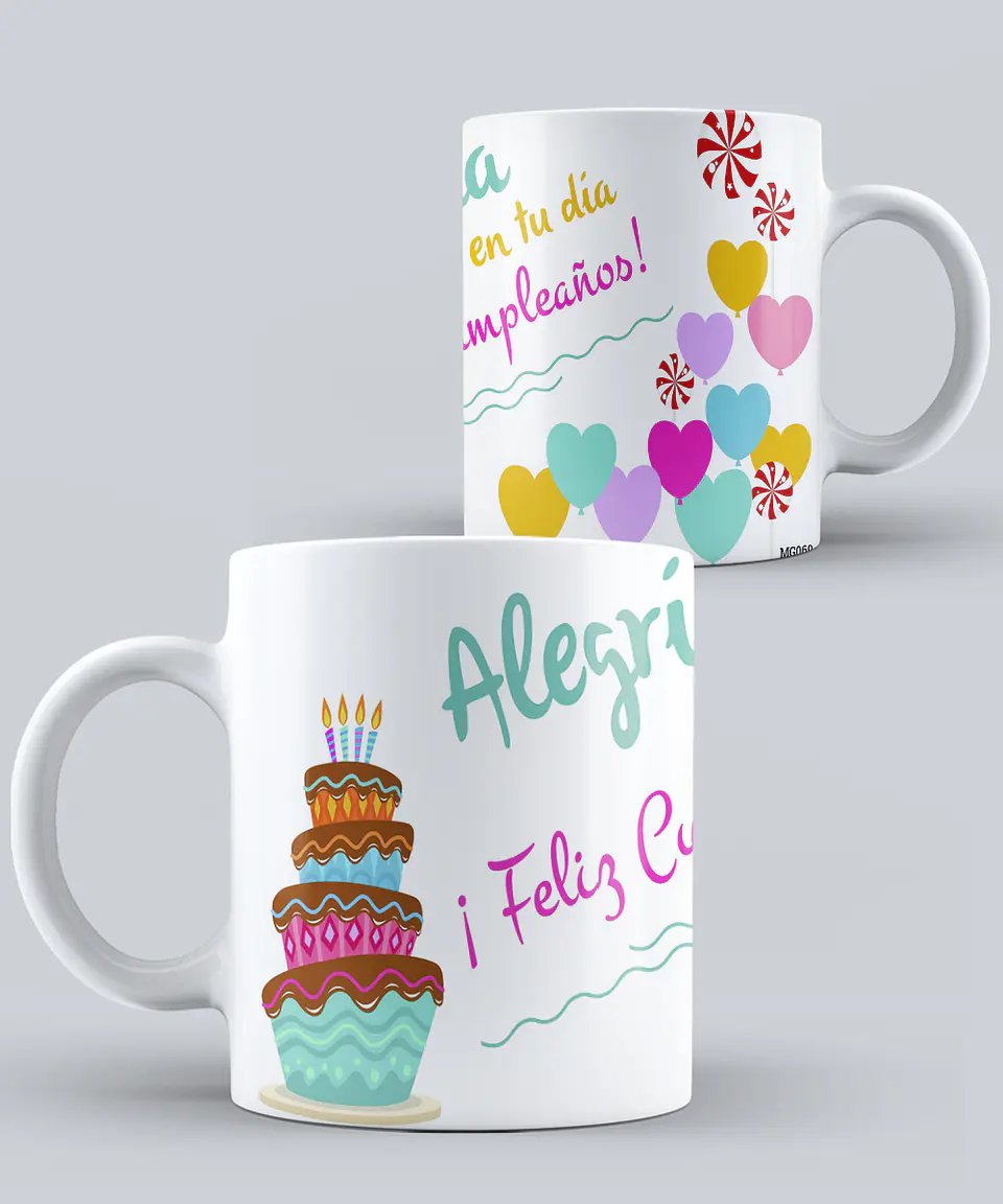 Tazas de Cumpleaños Personalizadas – Colección Frases Divertidas, Amor y Celebración 5