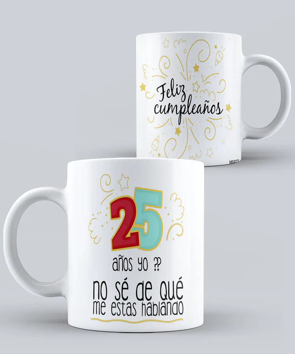 Tazas de Cumpleaños Personalizadas – Colección Frases Divertidas, Amor y Celebración 7