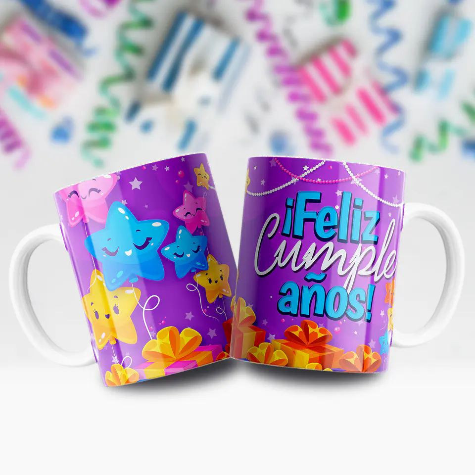 Taza Personalizada de Cumpleaños con Foto – Diseños para Abuelos, Parejas y Familia 10