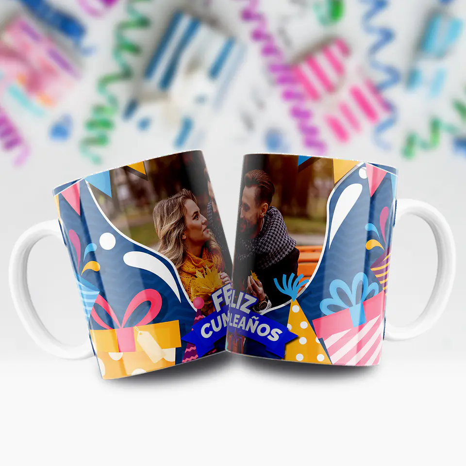 Tazas Personalizadas de Cumpleaños – Con Foto y Diseños Infantiles Ilustrados 6