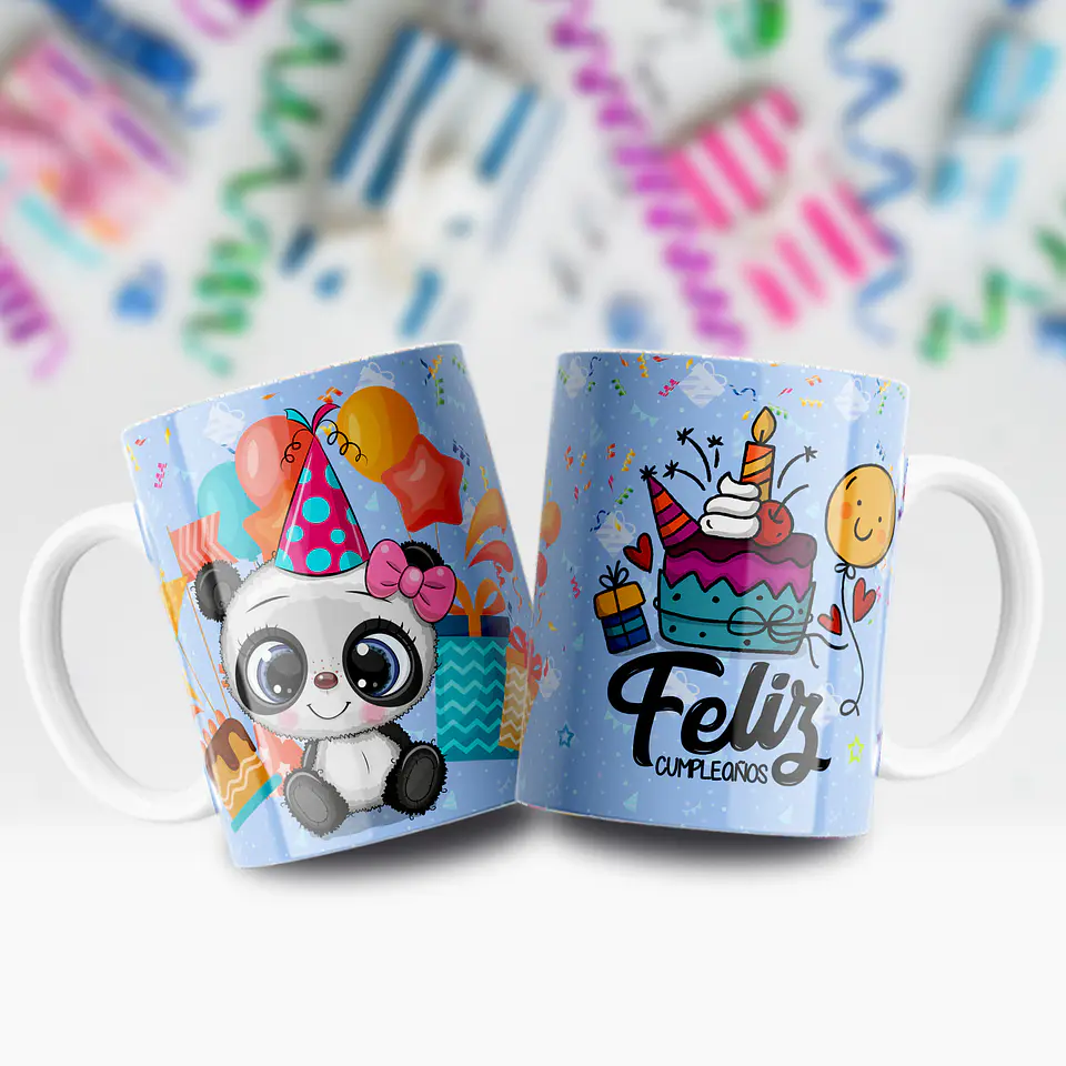 Tazas Personalizadas de Cumpleaños – Con Foto y Diseños Infantiles Ilustrados 10