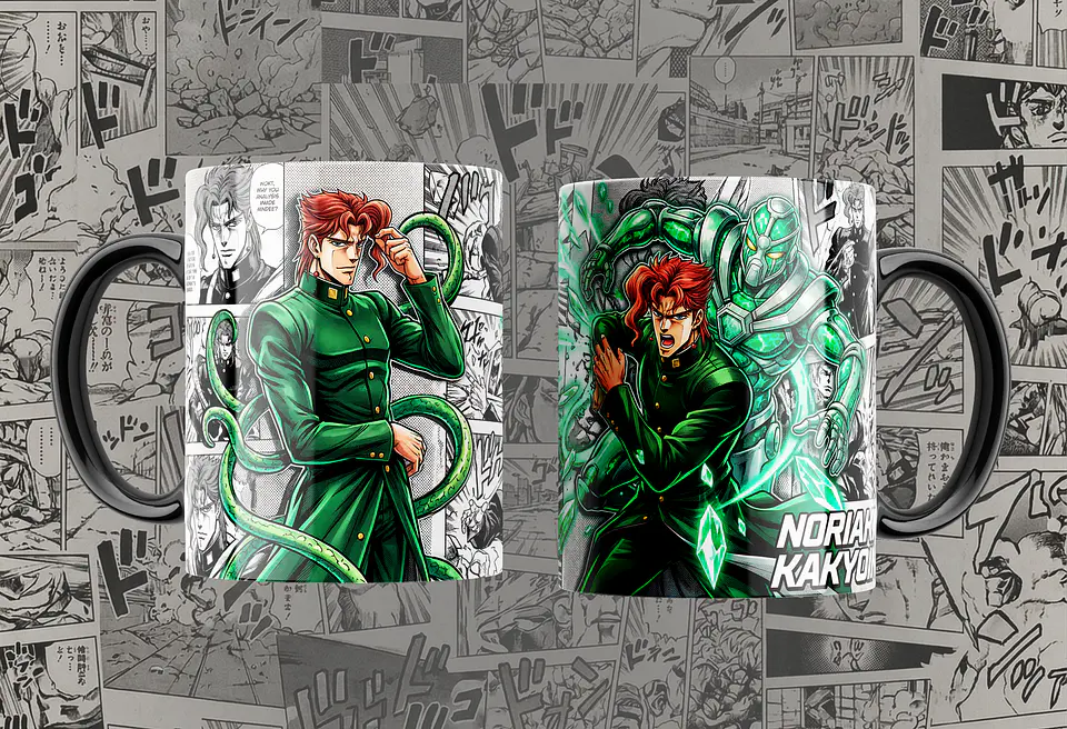Coleção Canecas JoJo’s Bizarre Adventure – Manga Panel & Stand Edition 1