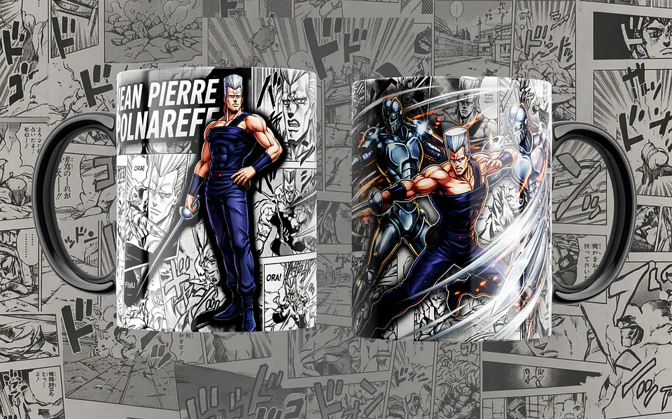 Coleção Canecas JoJo’s Bizarre Adventure – Manga Panel & Stand Edition 9