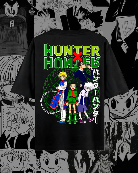 Coleção T-shirts Hunter x Hunter – Streetwear & Anime Graphic Edition