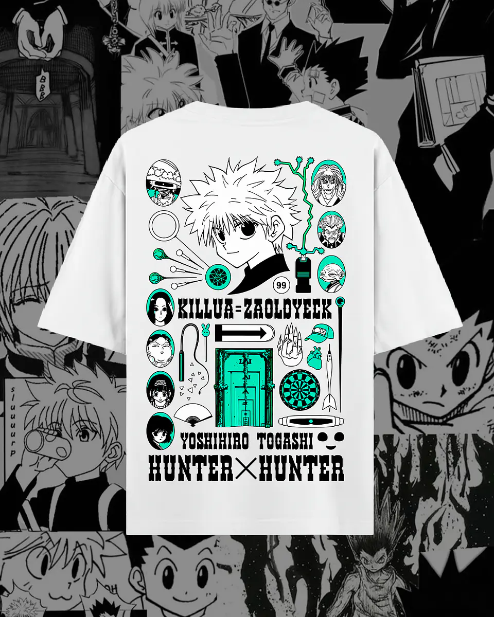 Coleção T-shirts Hunter x Hunter – Streetwear & Anime Graphic Edition 6