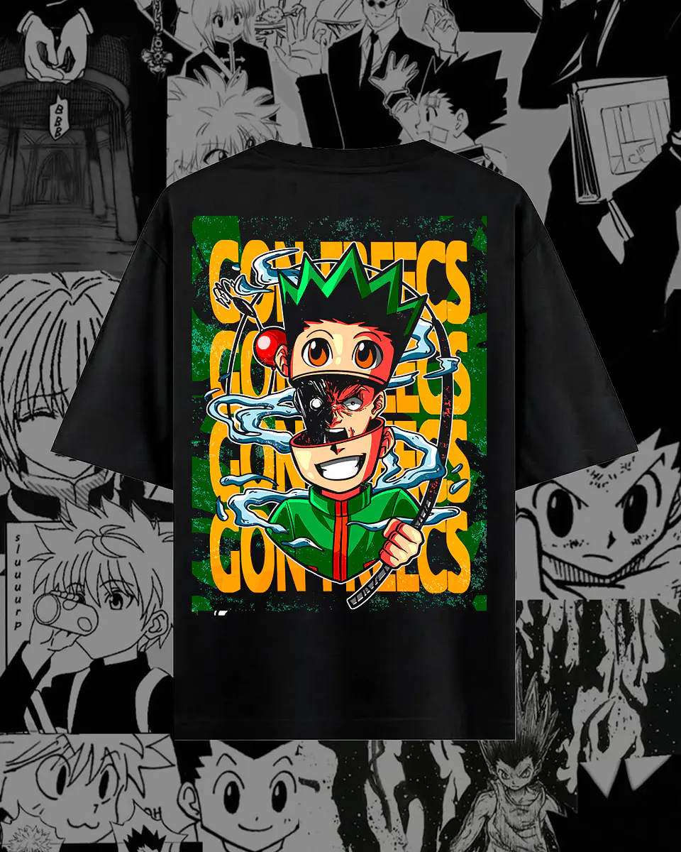Coleção T-shirts Hunter x Hunter – Streetwear & Anime Graphic Edition 8