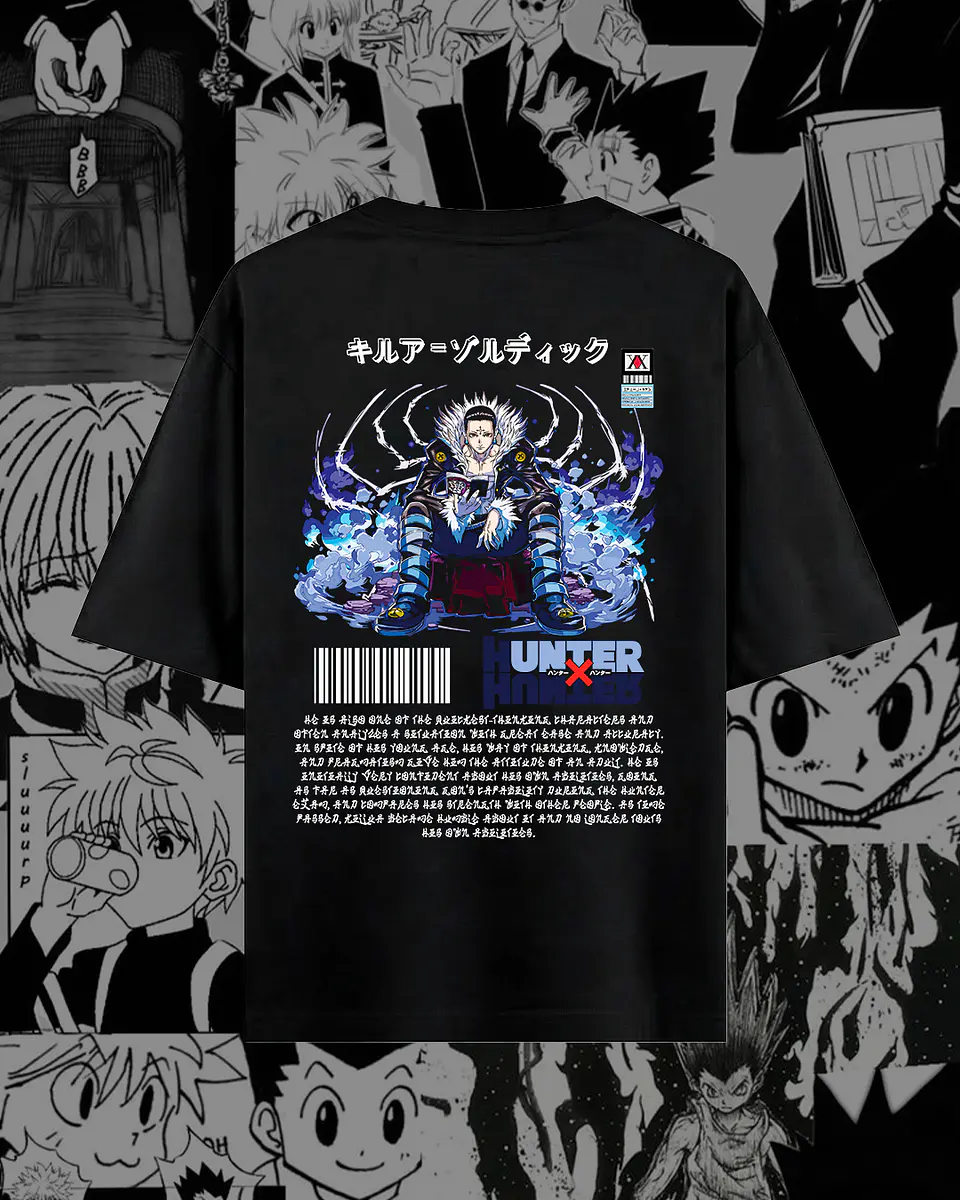 Coleção T-shirts Hunter x Hunter – Streetwear & Anime Graphic Edition 9