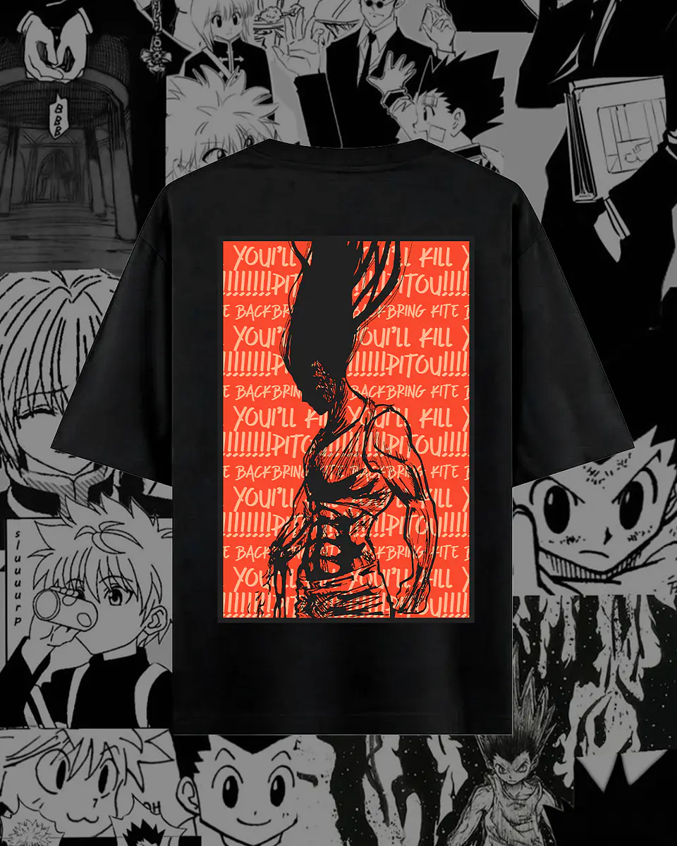Coleção T-shirts Hunter x Hunter – Streetwear & Anime Graphic Edition 11