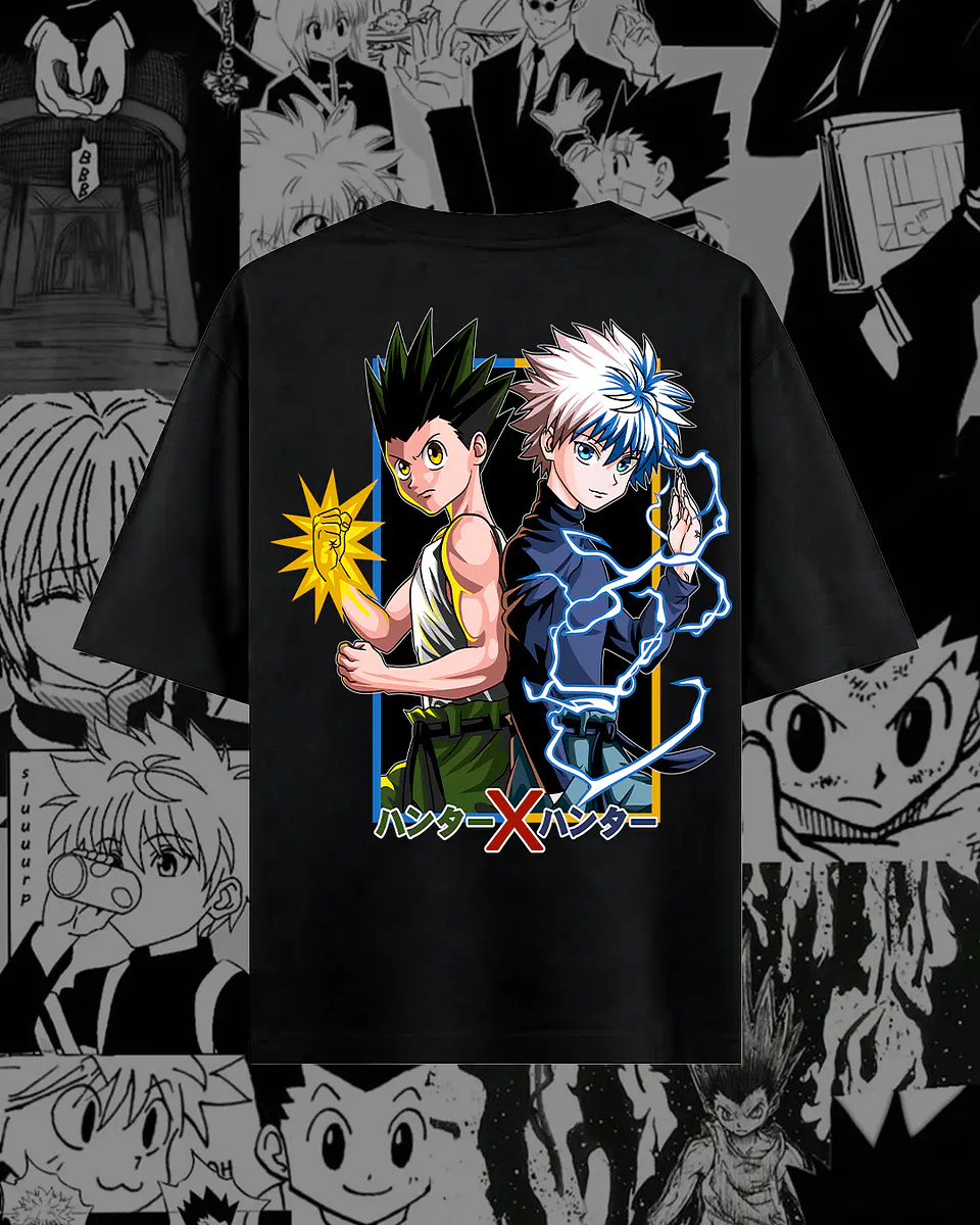 Coleção T-shirts Hunter x Hunter – Streetwear & Anime Graphic Edition 12