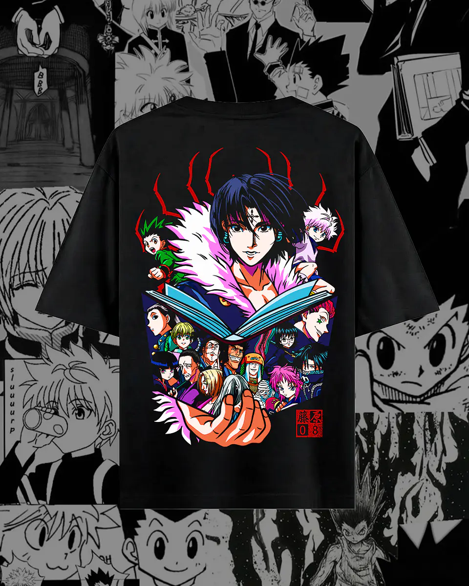 Coleção T-shirts Hunter x Hunter – Streetwear & Anime Graphic Edition 17
