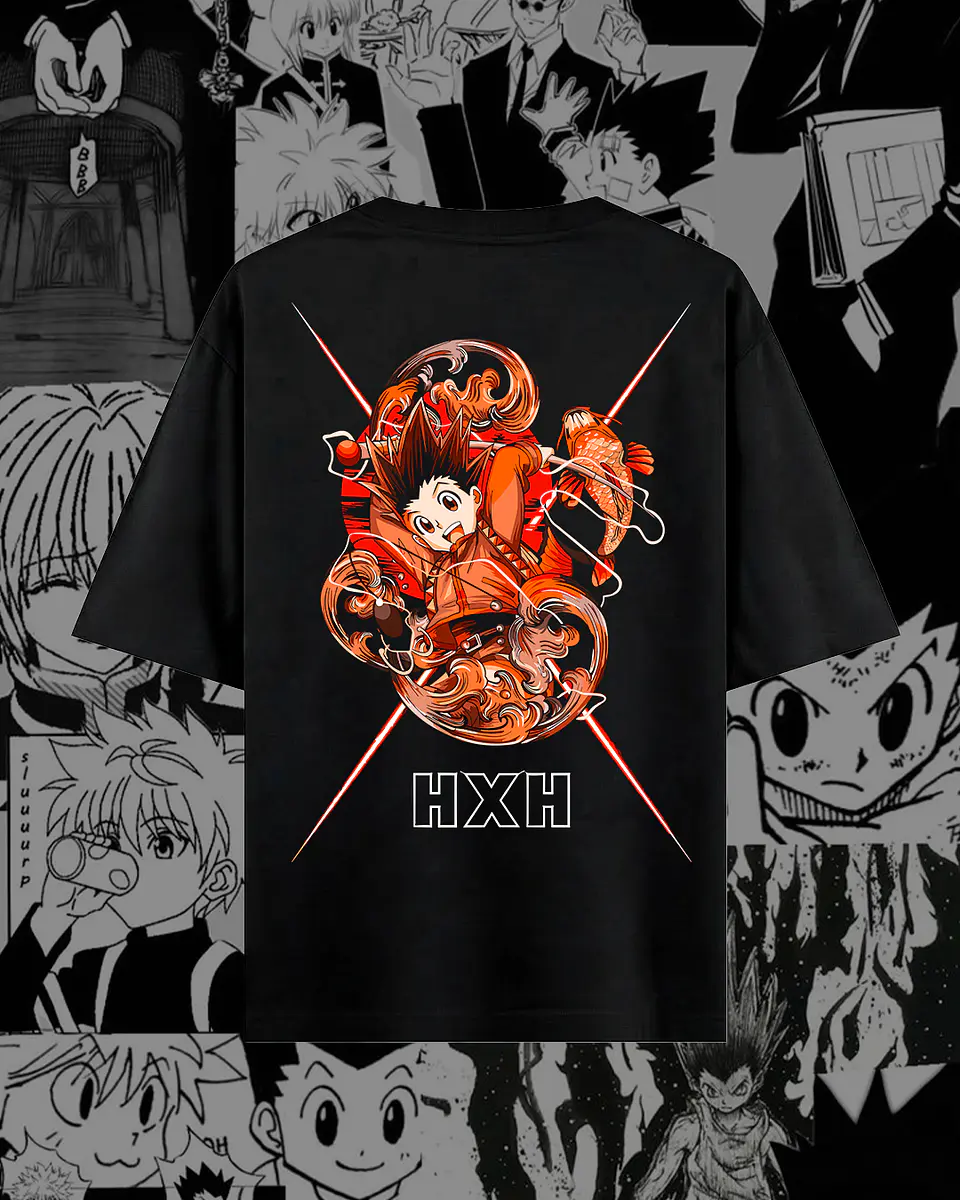 Coleção T-shirts Hunter x Hunter – Streetwear & Anime Graphic Edition 18