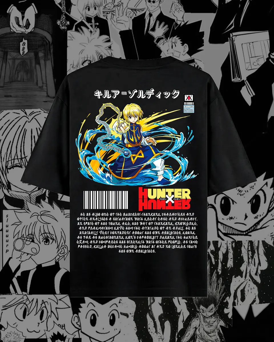 Coleção T-shirts Hunter x Hunter – Streetwear & Anime Graphic Edition 20