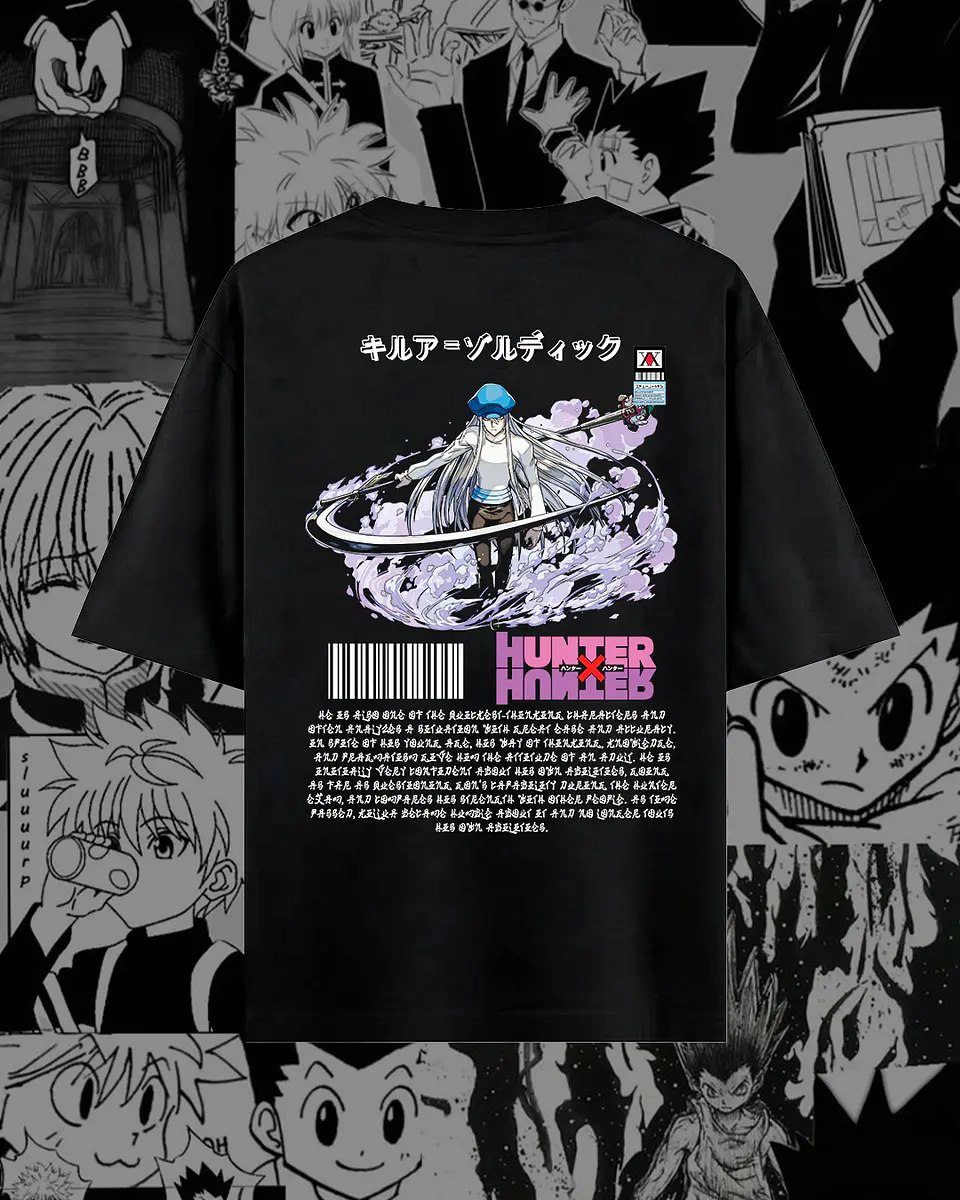 Coleção T-shirts Hunter x Hunter – Streetwear & Anime Graphic Edition 22
