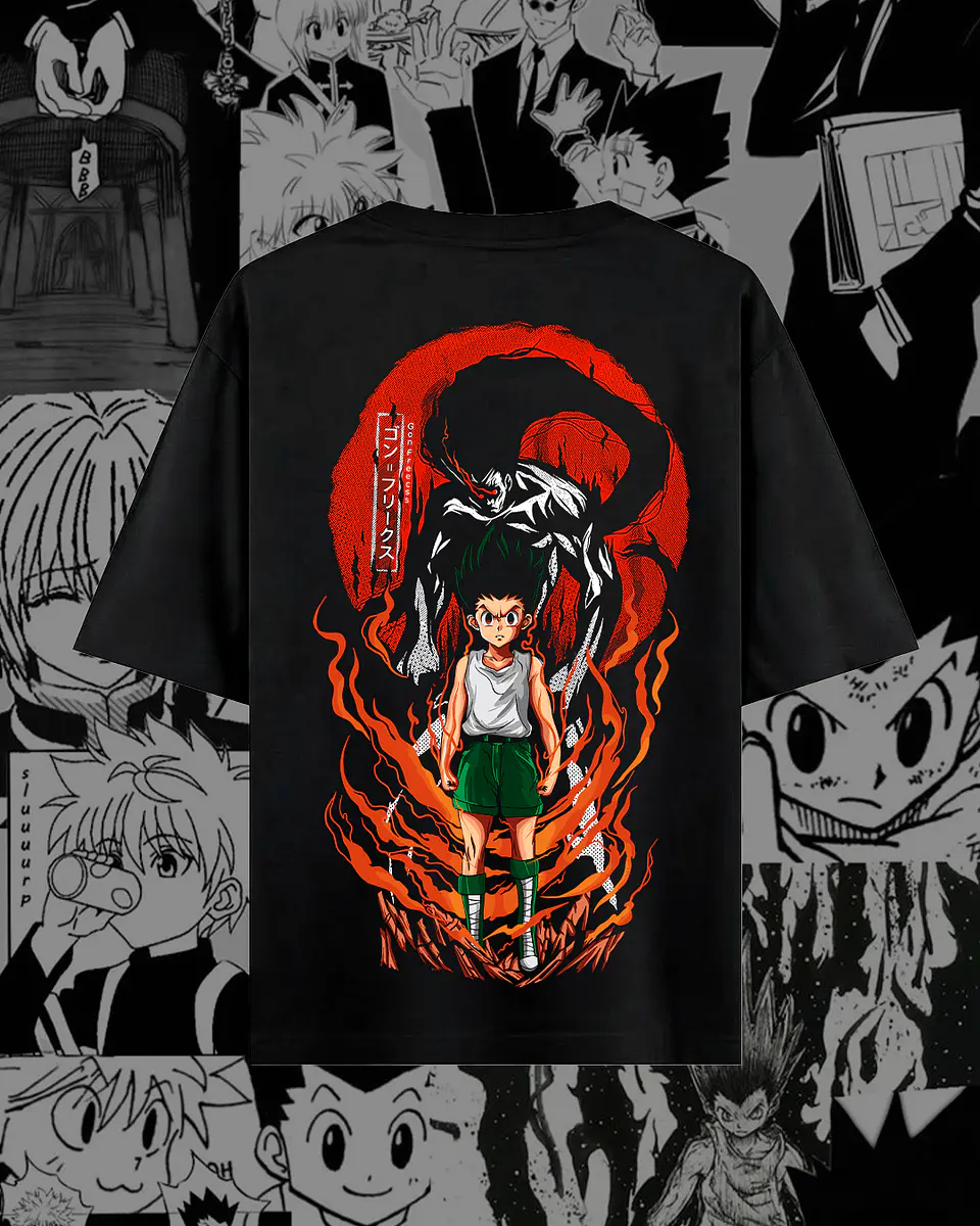 Coleção T-shirts Hunter x Hunter – Streetwear & Anime Graphic Edition 24
