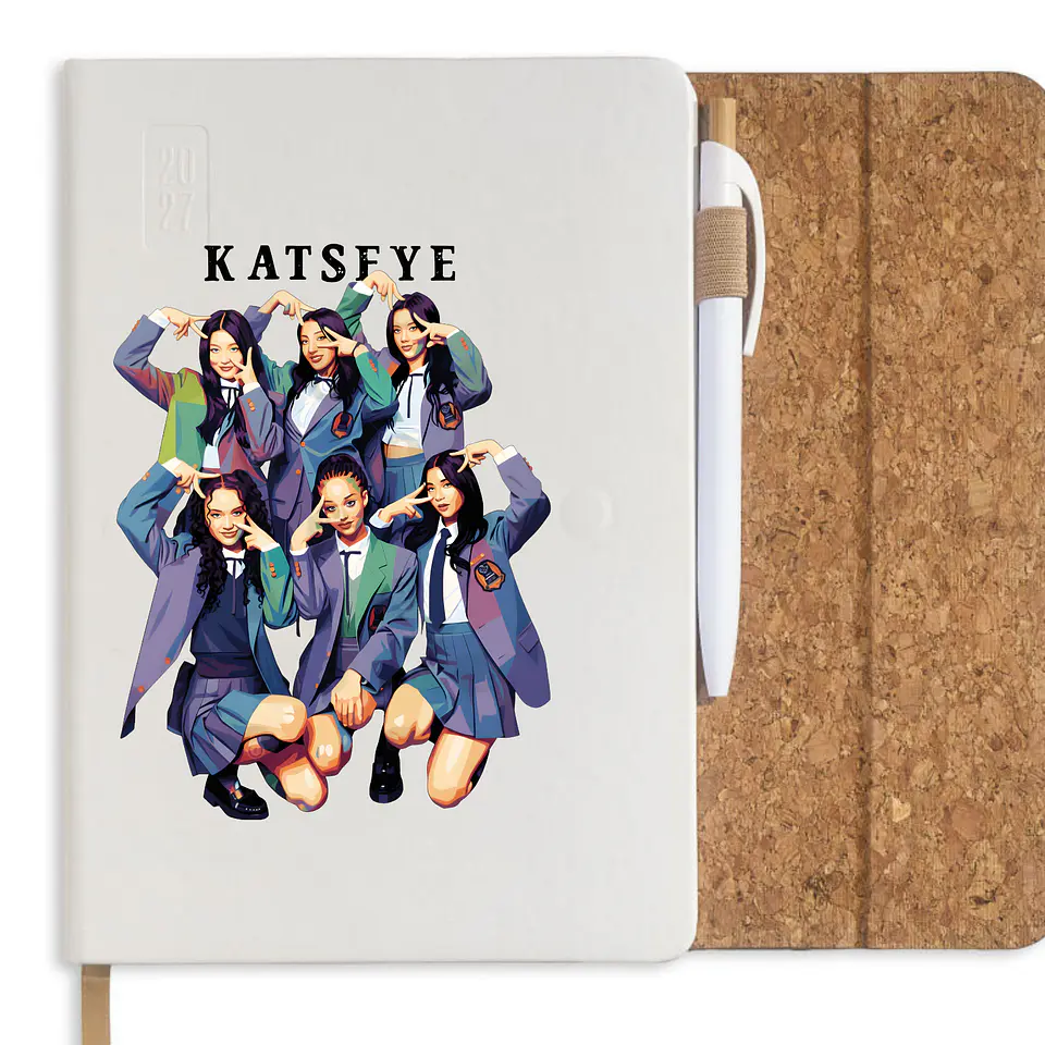 Agenda Personalizada KATSEYE 2027 – Coleção Exclusiva Memory Things 3