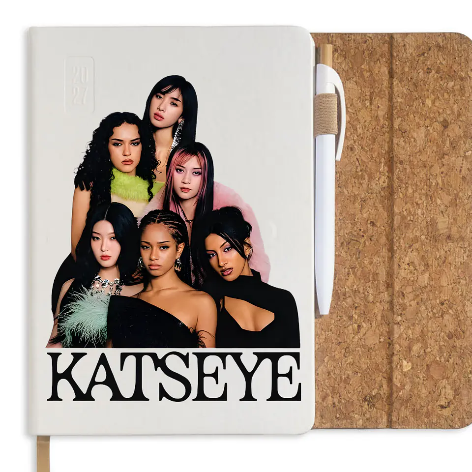 Agenda Personalizada KATSEYE 2027 – Coleção Exclusiva Memory Things 7