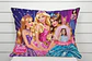 Almofada Barbie Personalizada com Foto e Nome – Coleção Princesas & Magia - Thumbnail 1
