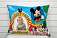 Almofada Disney Junior Personalizada com Foto e Nome – Coleção Infantil Mágica - Vorschaubild 1