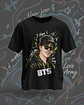 Coleção Exclusiva de T-Shirts BTS – Sente a Energia do K-Pop com Estilo Premium! - Thumbnail 3