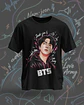 Coleção Exclusiva de T-Shirts BTS – Sente a Energia do K-Pop com Estilo Premium! - Thumbnail 5