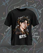 Coleção Exclusiva de T-Shirts BTS – Sente a Energia do K-Pop com Estilo Premium! - Thumbnail 6