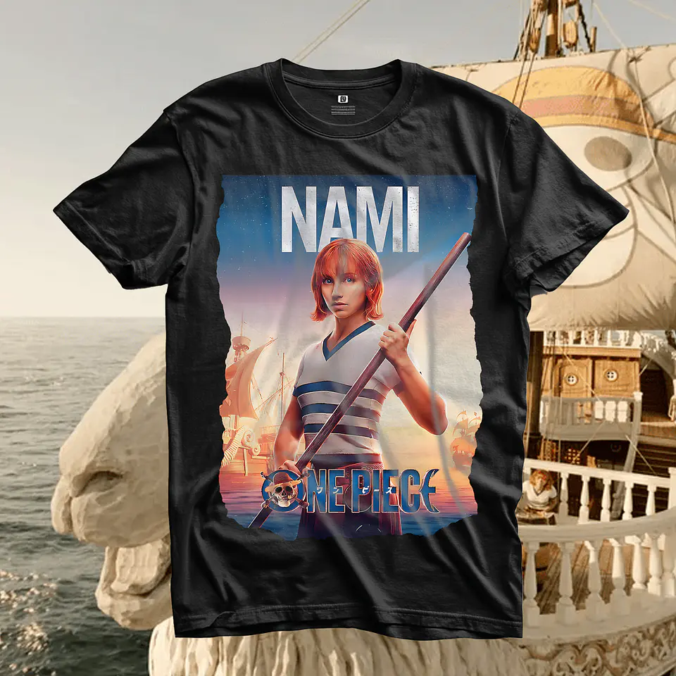 Coleção Exclusiva T-Shirts One Piece Live Action – Zirpa para a Grande Rota com Estilo Premium! 6