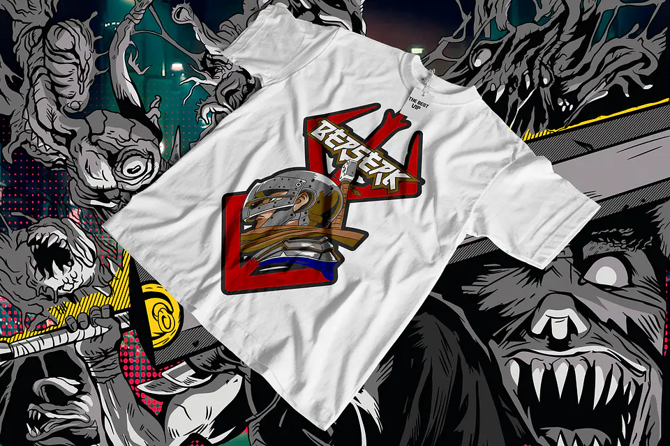 ⚔️ Coleção T-Shirts Anime Dark Fantasy | Estilo Manga & Pop Culture Europe 1