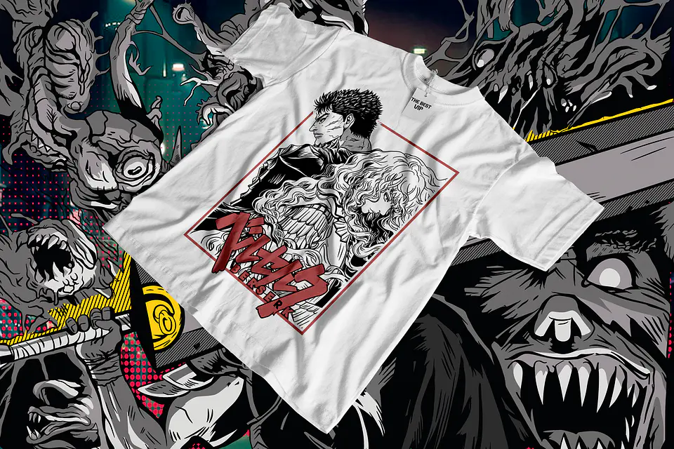 ⚔️ Coleção T-Shirts Anime Dark Fantasy | Estilo Manga & Pop Culture Europe 2