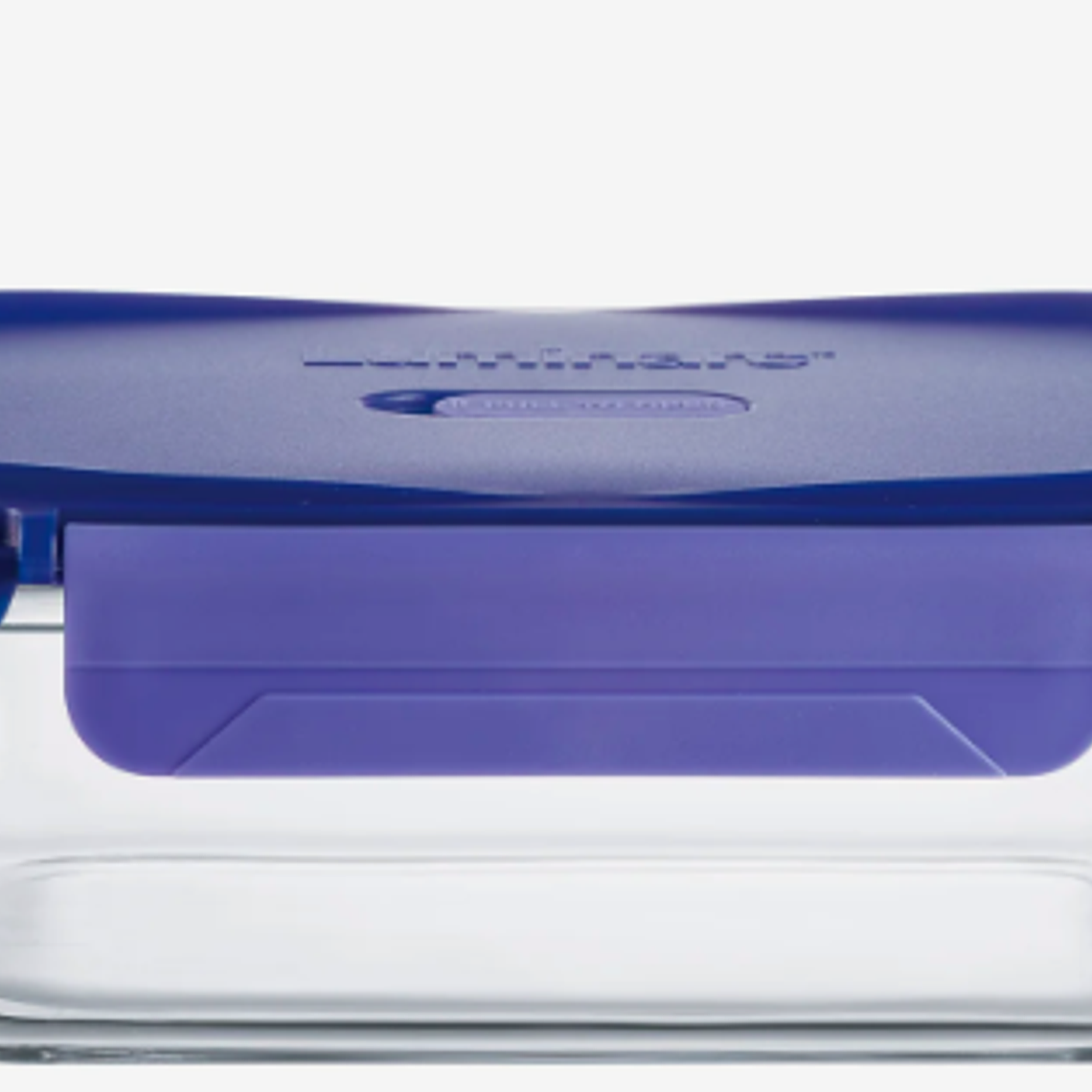 Contenedor  hermético de vidrio rectangular 500 ml 2