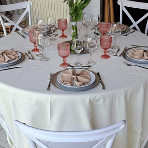 Servilletas de tela lino y algodón