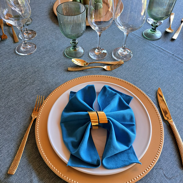 Servilletas de tela lino y algodón 3