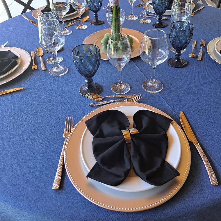 Servilletas de tela lino y algodón 7