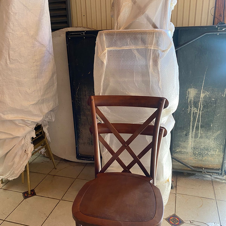 Sillas Crossback madera 4