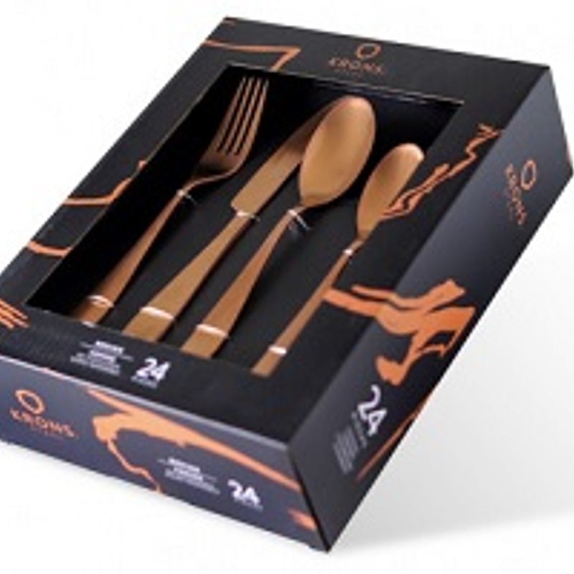 SET CUBIERTOS X 24 PZ COOPER  32100049    INVS 1