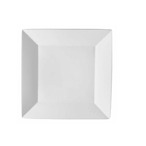 PLATO POSTRE 23.2 X 23.2 CM CUADR.ZEN BLCO PA1101972024
