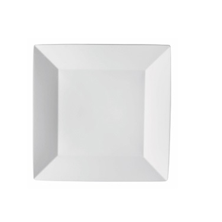 PLATO POSTRE 23.2 X 23.2 CM CUADR.ZEN BLCO PA1101972024 1
