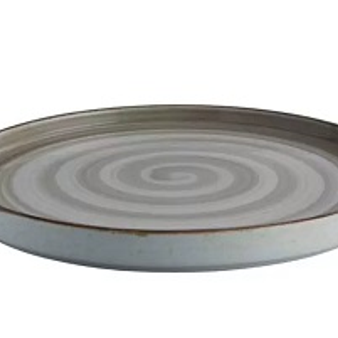PLATO TENDIDO 27.9CM RUSTIC ARTISAN GRIS  PA1607992812 1