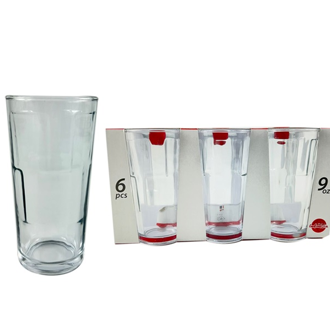 SET X 6 VASOS LABRADO MOZAIK MT12-9M/3-2GWP 1