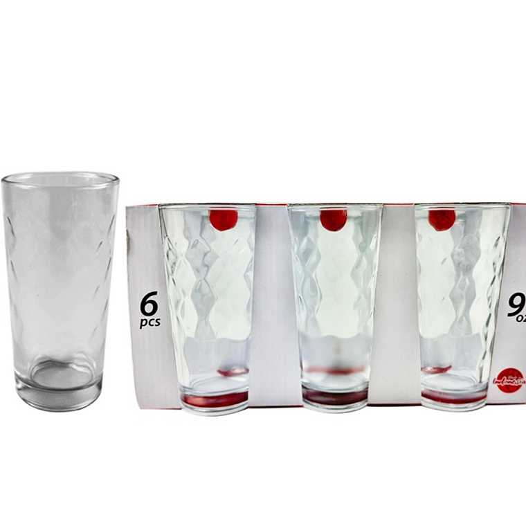 SET X 6 VASOS LABRADO SPECTRUM MT12-9S/3-2GWP 1