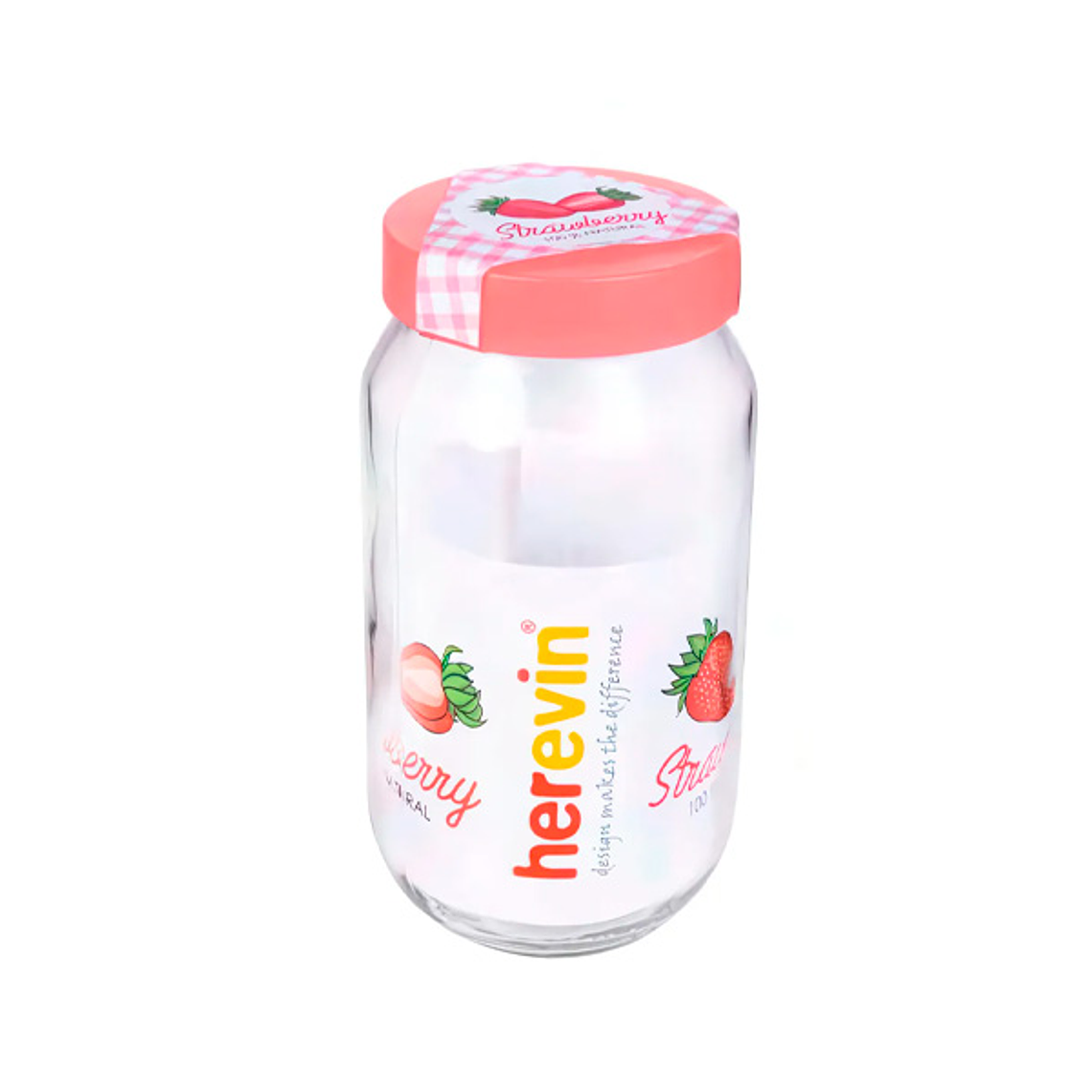 FRASCO 1 LT TAPA ROSADO FRESA 142377-002 1